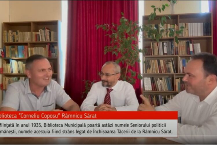 Interviu cu directorul Bibliotecii Municipale ”Corneliu Coposu” din Râmnicu Sărat